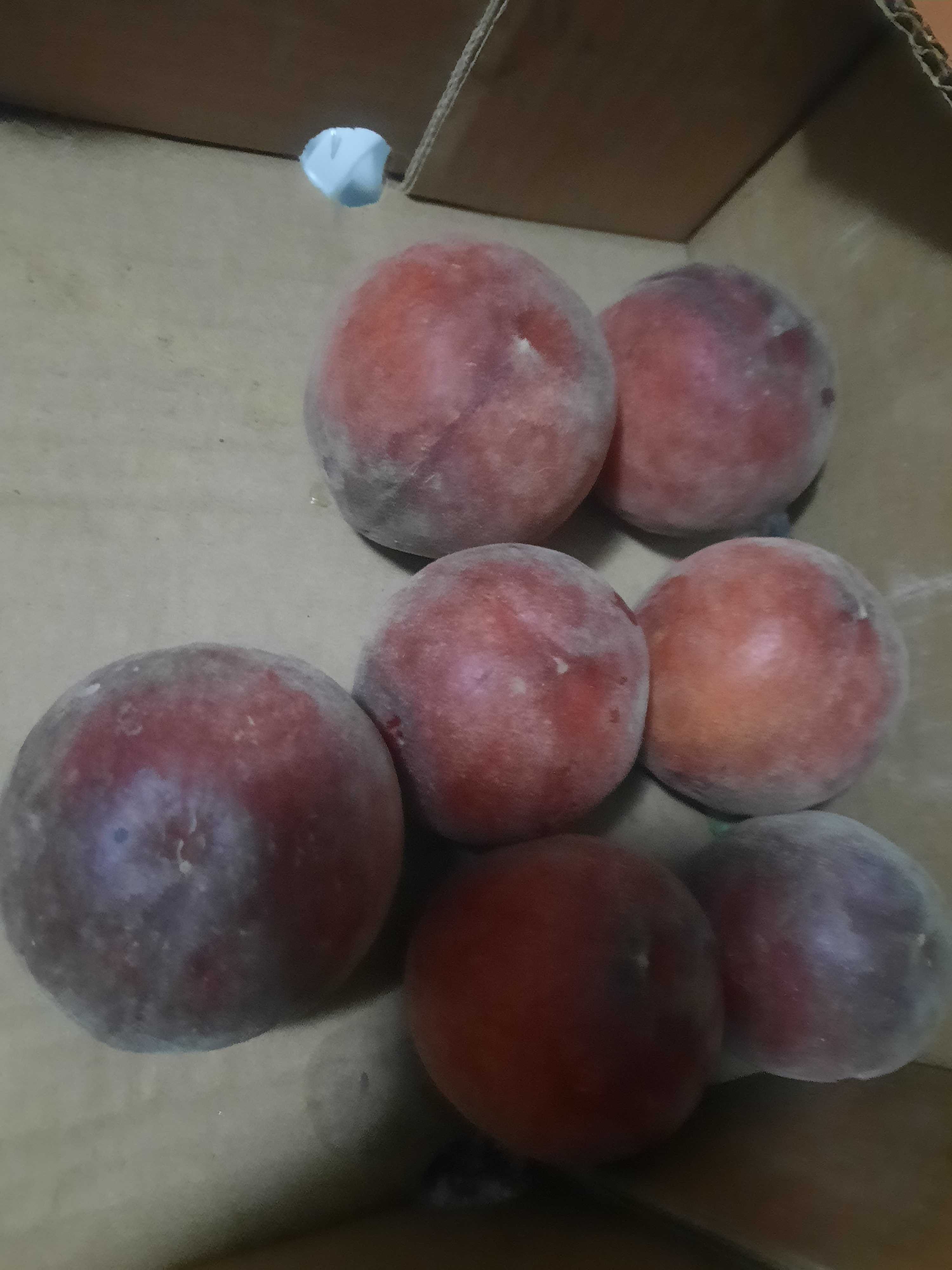 Pêssego vermelho biológico