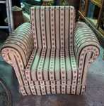 Poltrona estampada