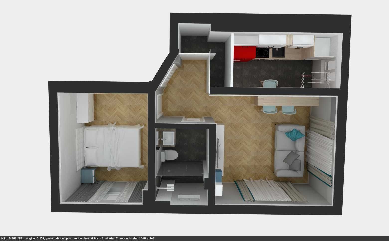 design de interiores projecto 3D