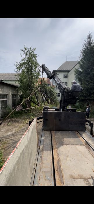 Маніпулятор, послуги крана маніпулятора, перевезення цегли, блоків