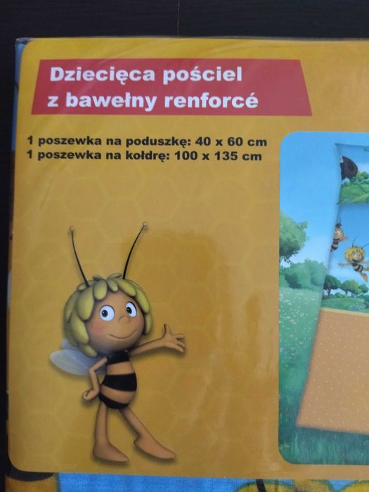 Poszewka, pościel dziecięca Maja