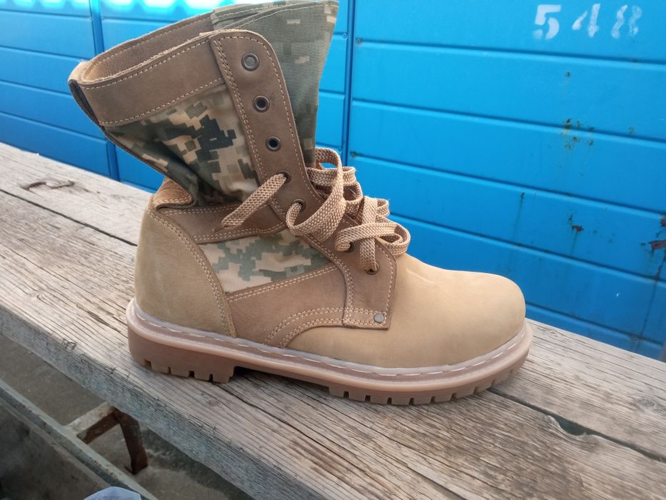 Берці шкірані всі розміри