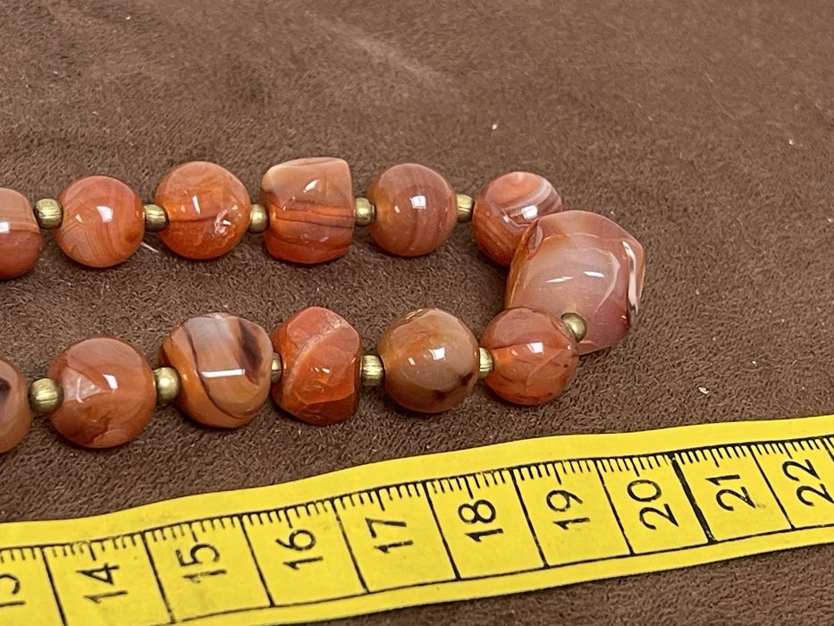 Stary Naszyjnik z Kamieniami z Prl