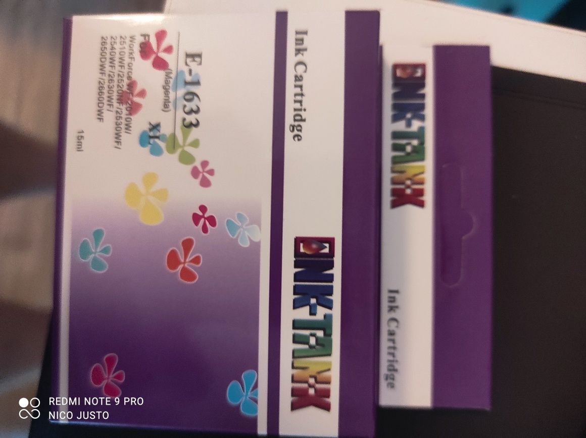 Tinteiros impressora epson  worke force 2760,E 1632 Xl, E1633 xl,, E16
