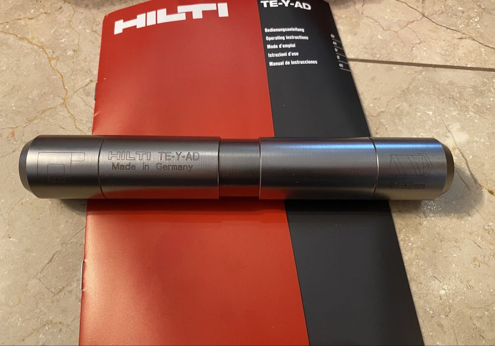 NOWY przedłużacz do wiertła HILTI - adapter TE-Y-AD - SDS Max