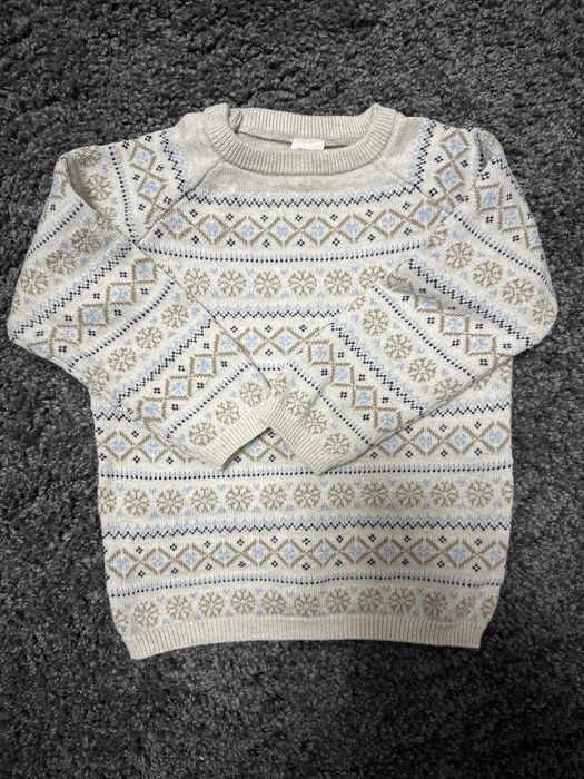 Светрик новорічний 86 розмір H&M