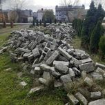Kostka, krawężniki granitowe