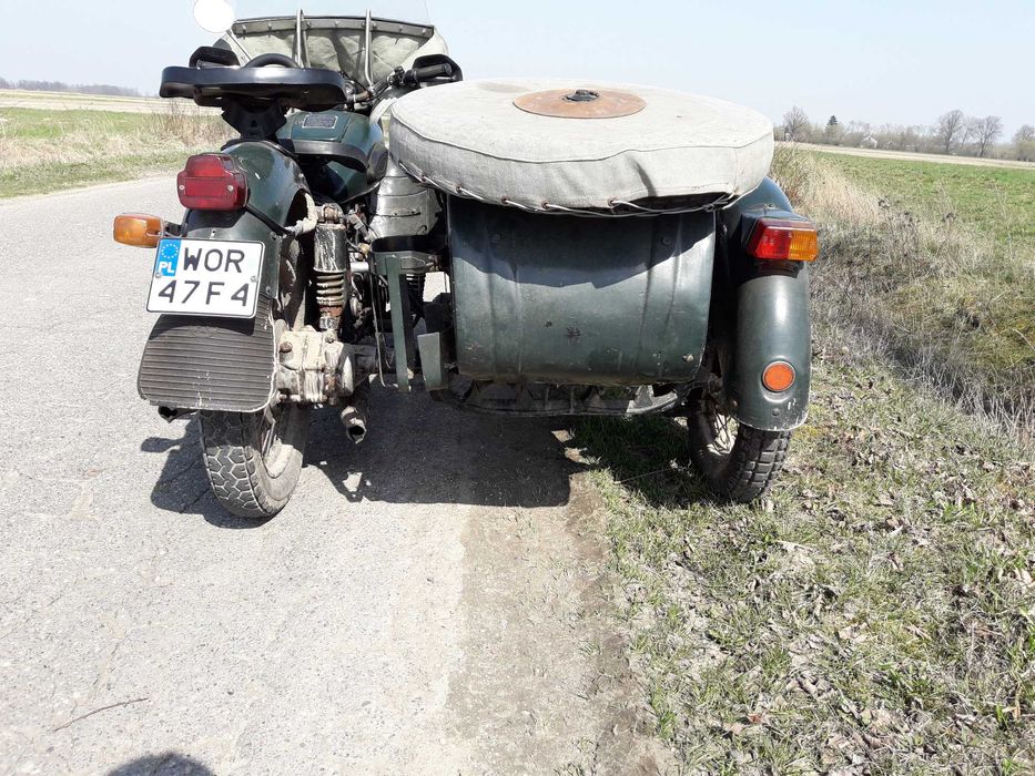 MW-750 M zarejestrowany 1975r, napęd na wózek boczny, Dniepr MT12 MT16