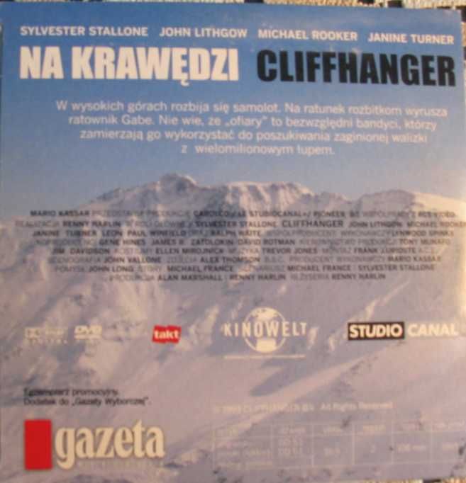 Na krawędzi 1993 film DVD