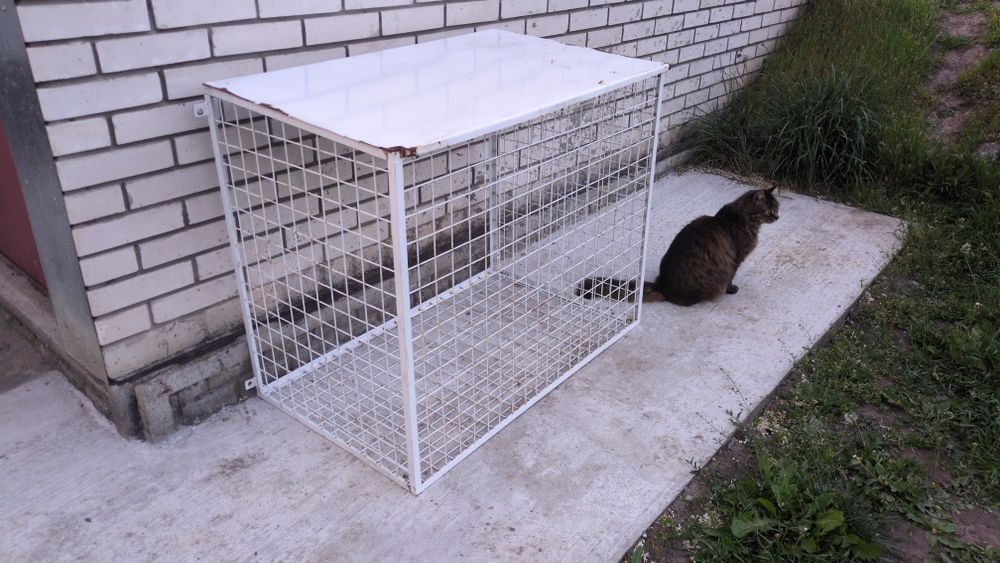 Захисна антивандальна решітка для зовнішнього блоку кондиціонера 18-24