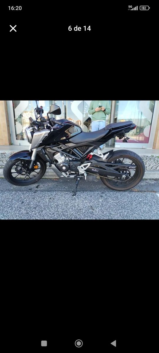 Honda CB 125R Pouco uso