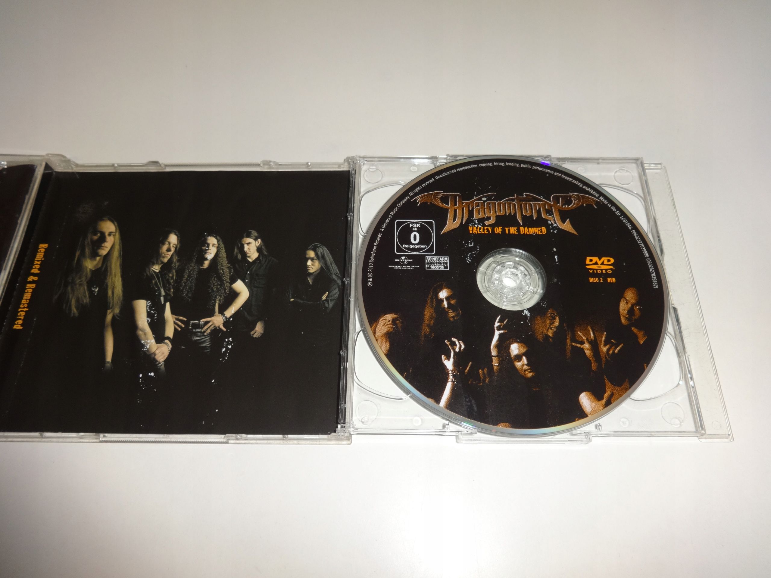 Dragonforce Valley of the Damned CD *