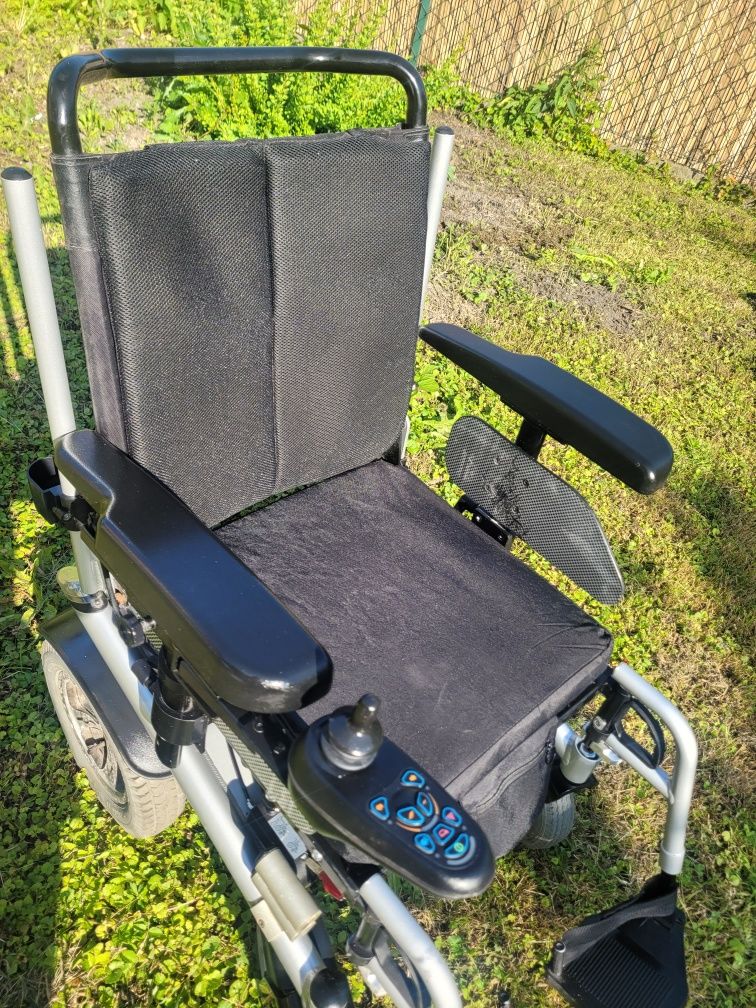 Wózek inwalidzki elektryczny pojazd 18" jeździć akumulator Vitea Care
