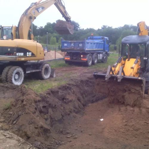 Prace ziemne wykopy niwelacjie rozbiór, wynajem ki i wyburzenia