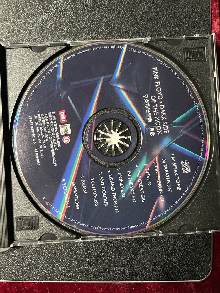 Pink Floyd – The Dark Side Of The Moon cd фирма редкий