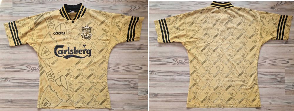 1994-95 Liverpool Premiership koszulka wyjazdowa VINTAGE UNIKAT!!!
