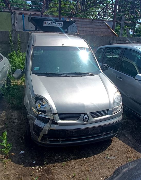 Renault Kangoo 1.5 dCi 2004 - uszkodzony - nowa turbina, maglownica