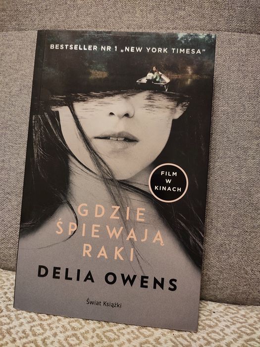 Książka pt. "Gdzie śpiewają raki" Delia Owens