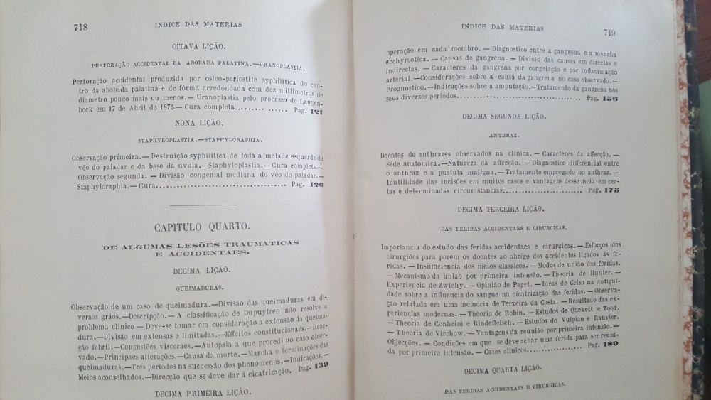 Dr. V. Sabóia - Clínica cirúrgica do Hospital da Misericórdia