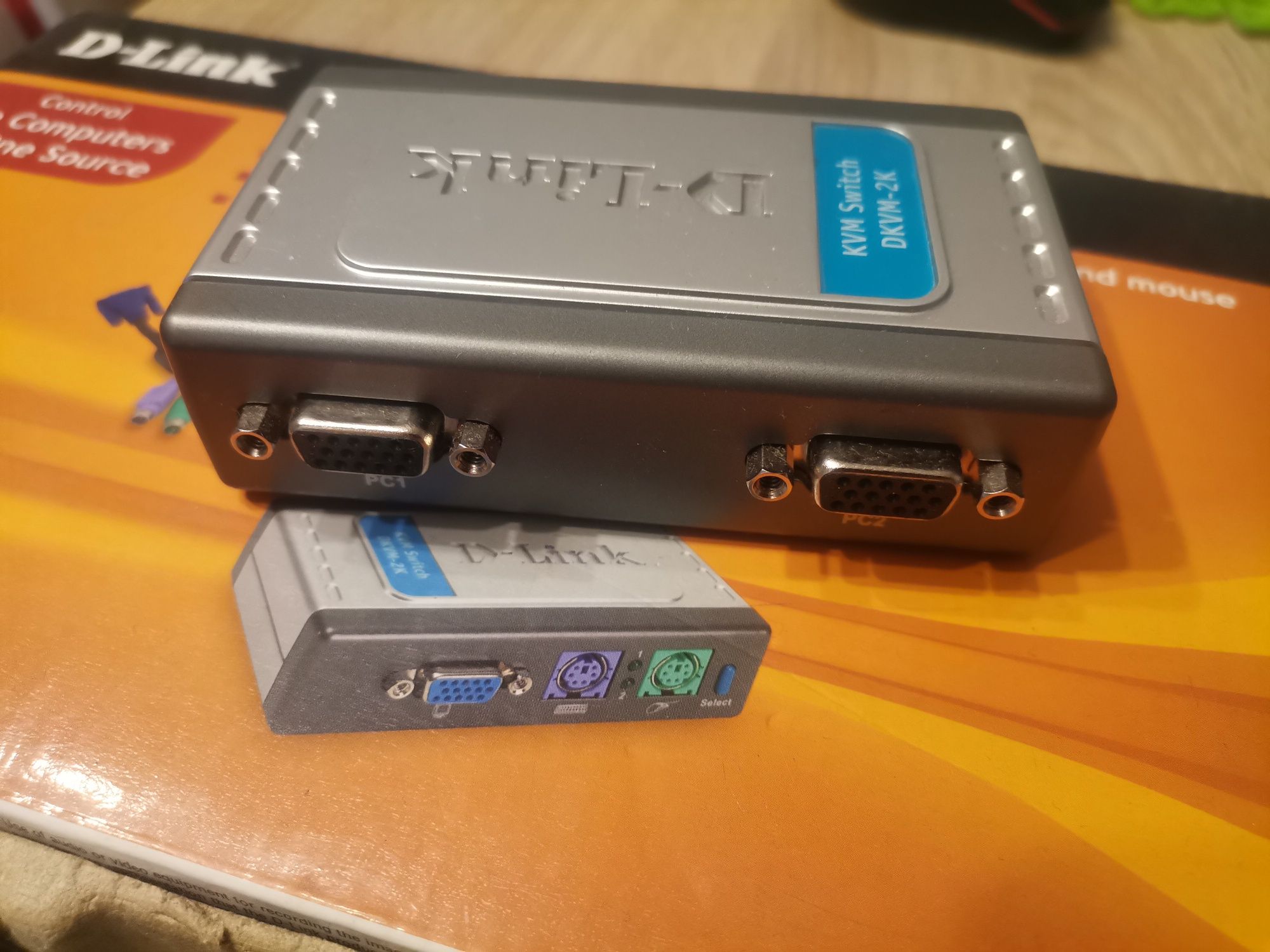 Dlink kvm 2potr ps2