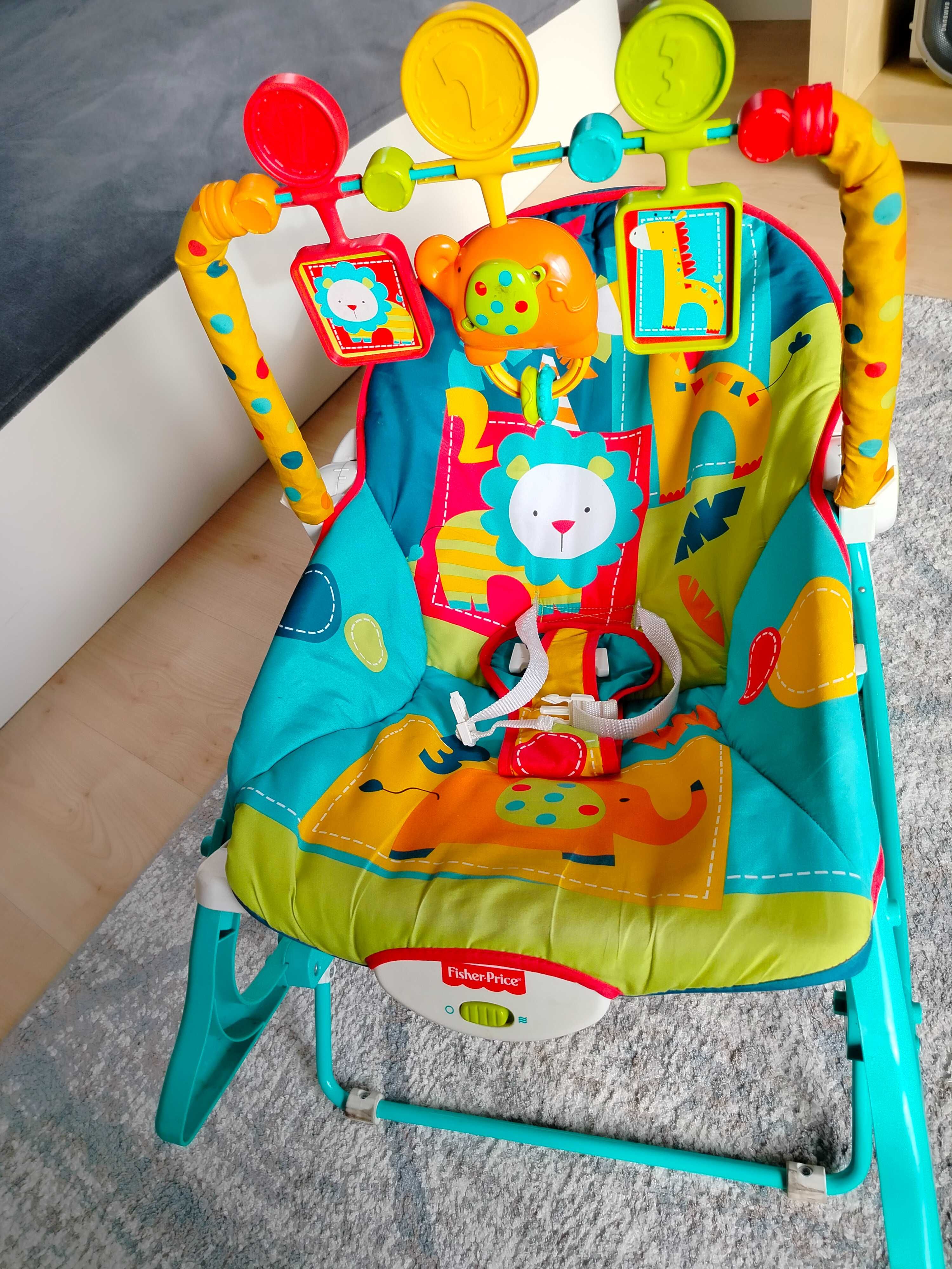 Leżaczek Bujaczek Fisher Price