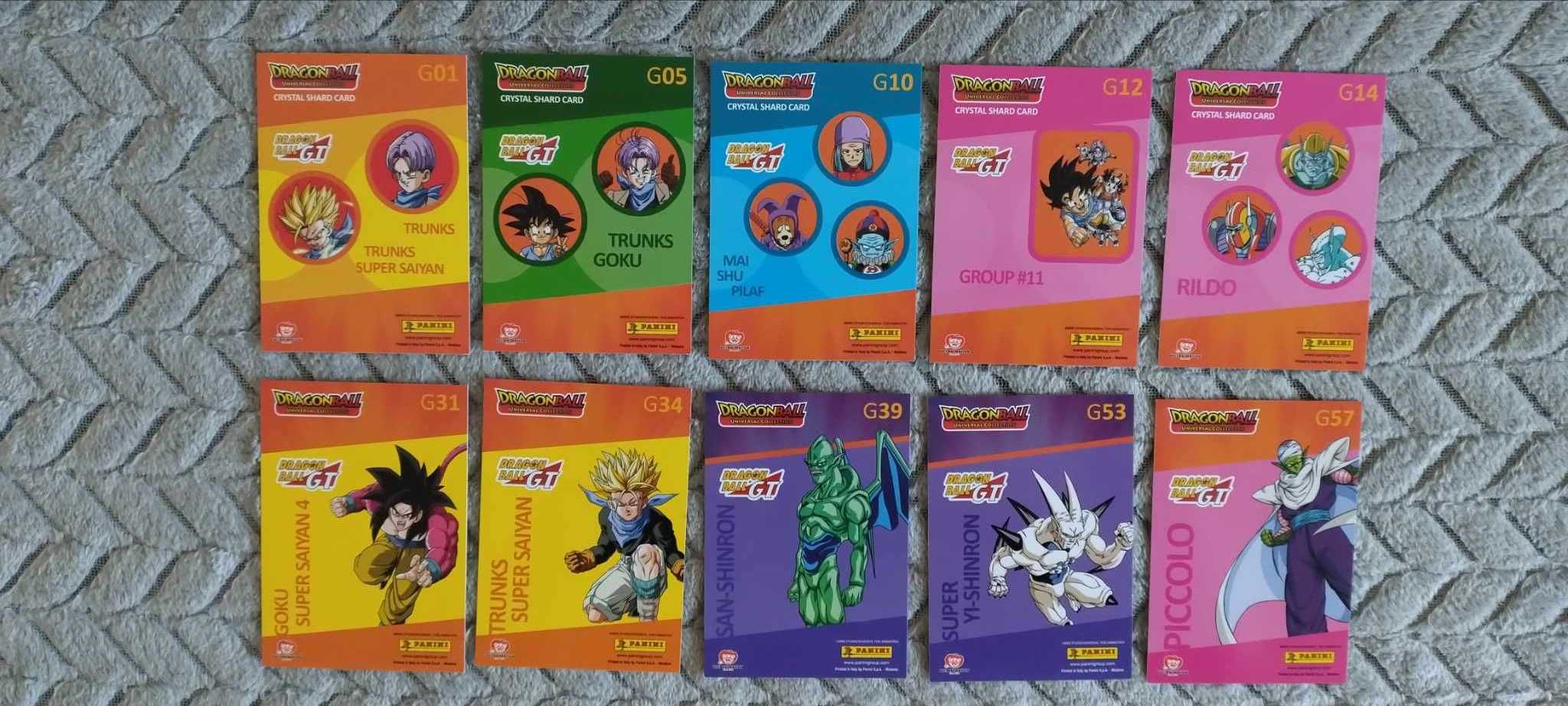 Karty Dragon Ball Universal Collection Panini