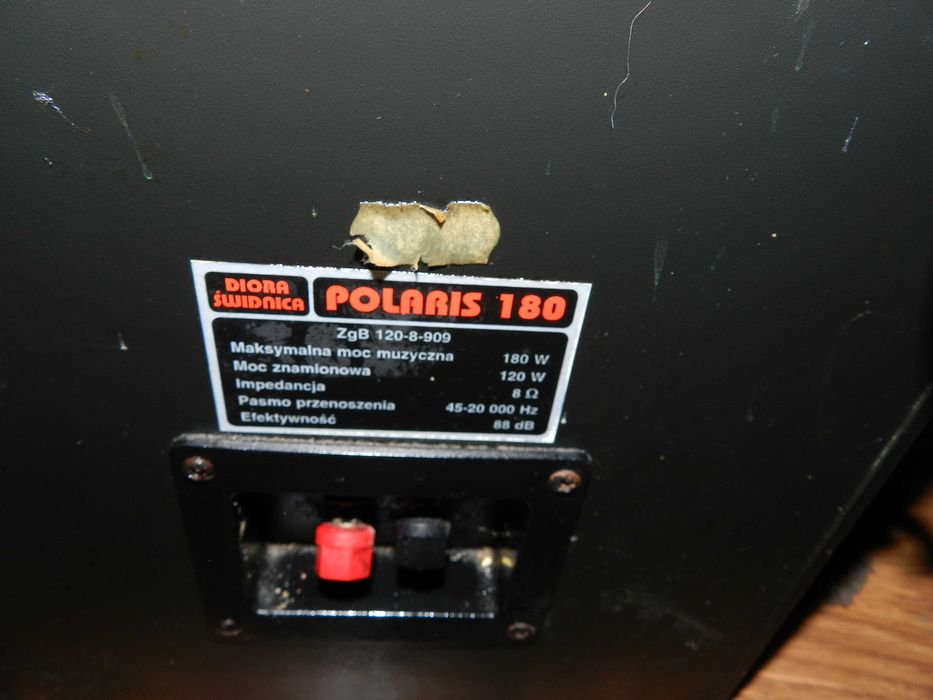 Wieża Technics i kolumny Diora Polaris 180,yamaha tuner radio