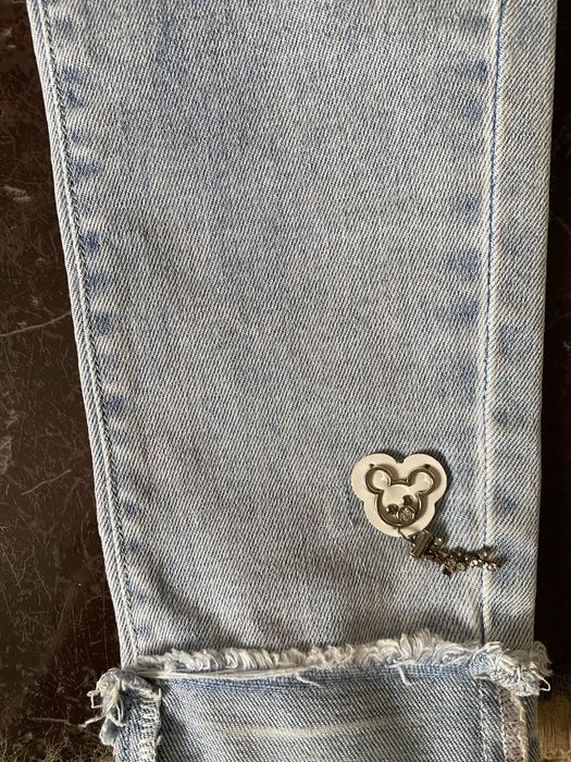 Джинси на дівчинку 6-7, 8-9 років сині блакитні