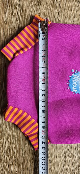 Kąpielówki neoprenowe Różowe na basen About splash 12m Large