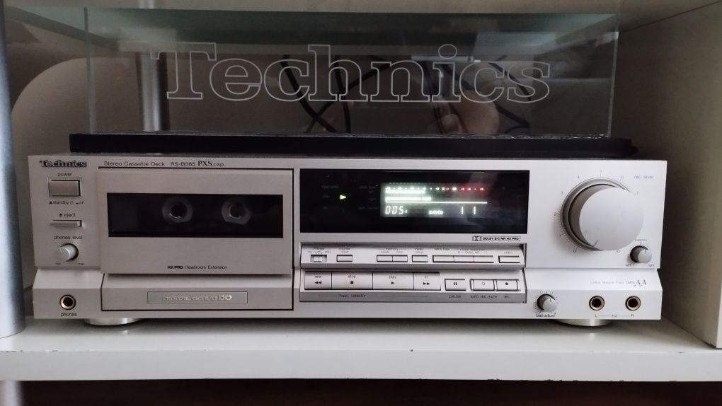 Technics RS-B565 pxs cap. Magnetofon kasetowy