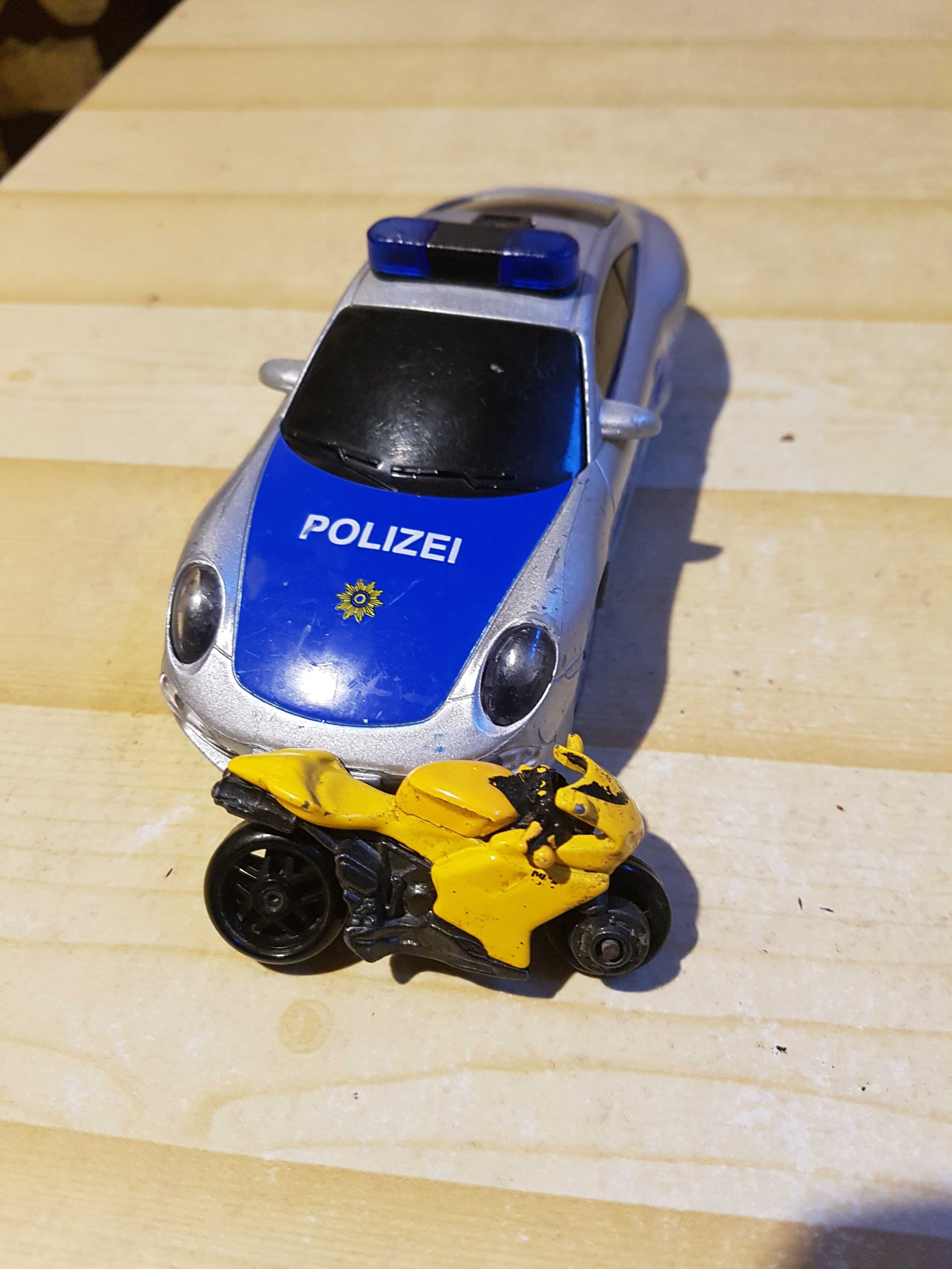 Samochód police plus motor dla dziecka lub kolekcjonera.