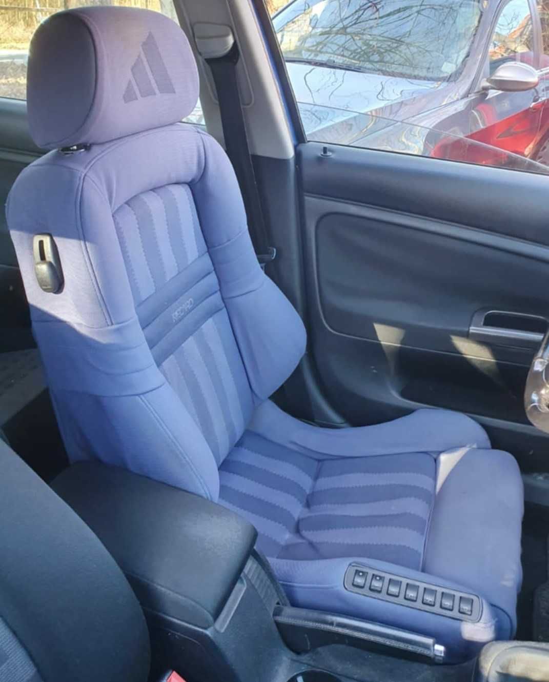 Recaro Adidas® Ergomed Fotel Full Opcja Elektryka VW Mercedes BMW Audi