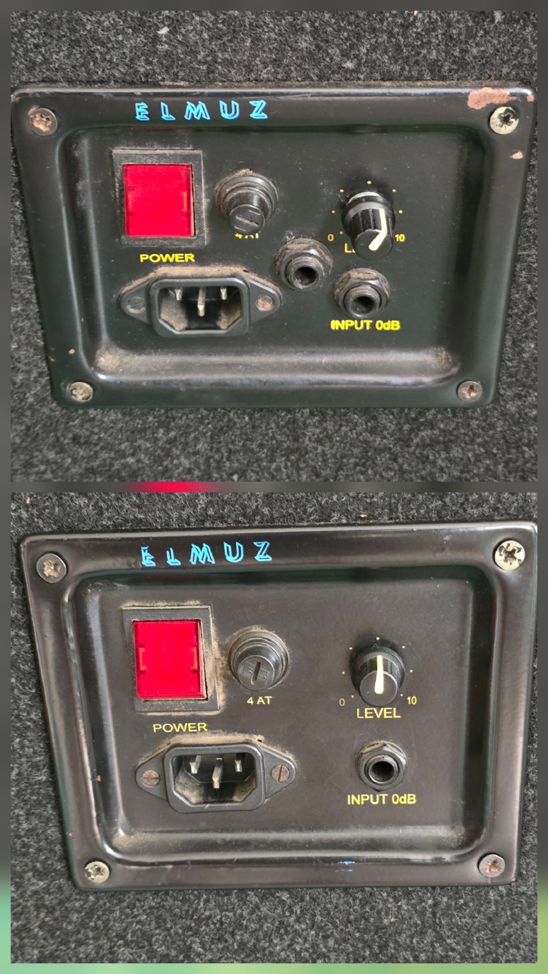 Kolumny Aktywne Estradowe Elmuz + Eqalizer DOD 830
