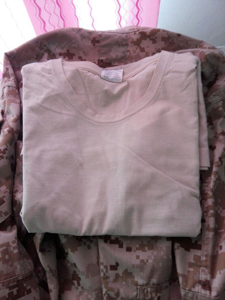 T-shirt Wojska Specjalne. US ARMY. Tan. Rozmiar L. Okazja !