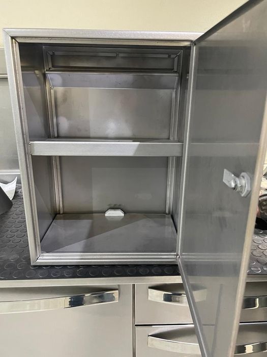 Caixa de correio e pão inox