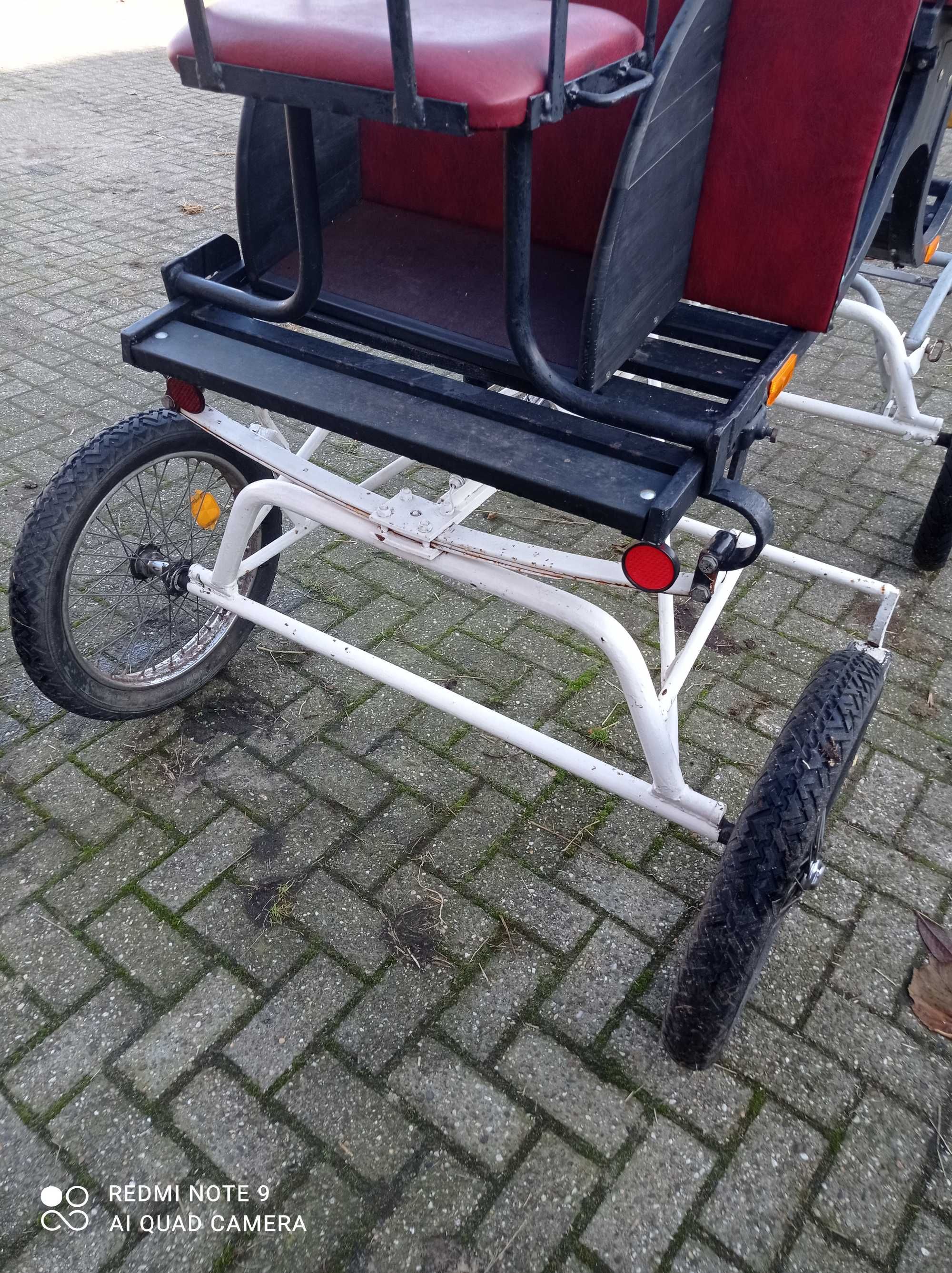 Bryczka na kucyka powóz konny 4 osobowy