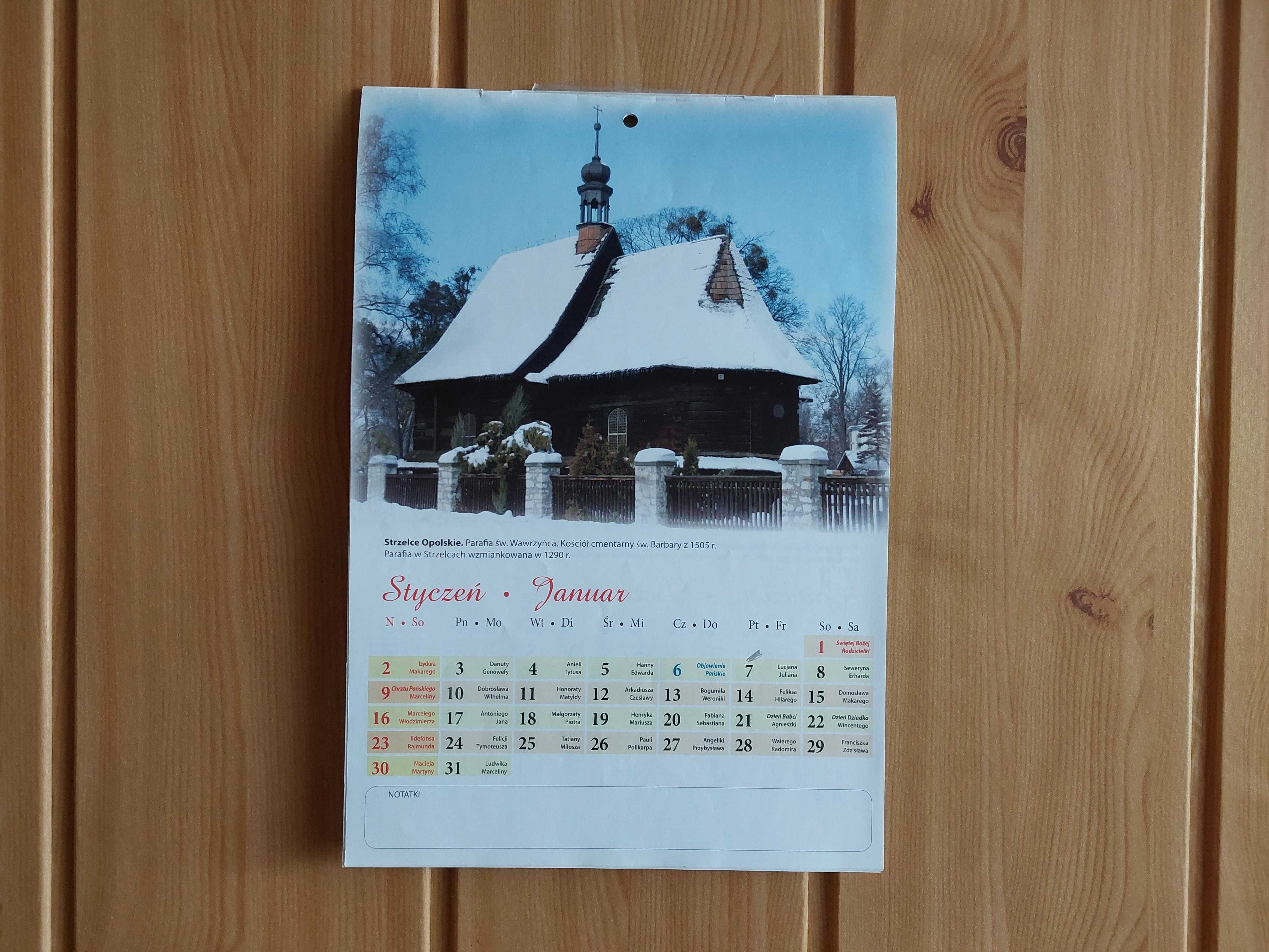 Kalendarz - Kościoły i kaplice Metropolii Górnośląskiej (2011)