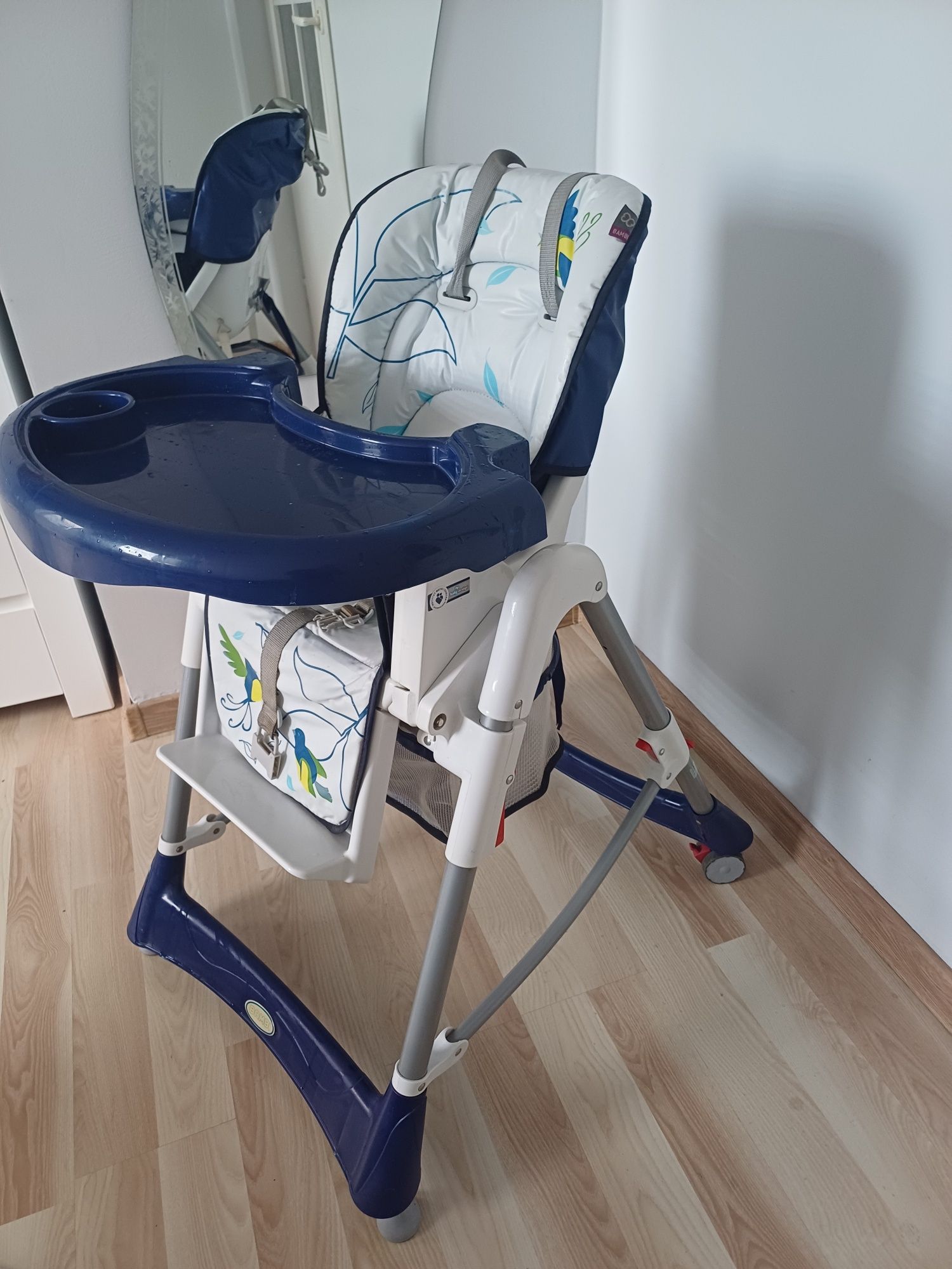 Krzesło do karmienia baby dasing Bambi
