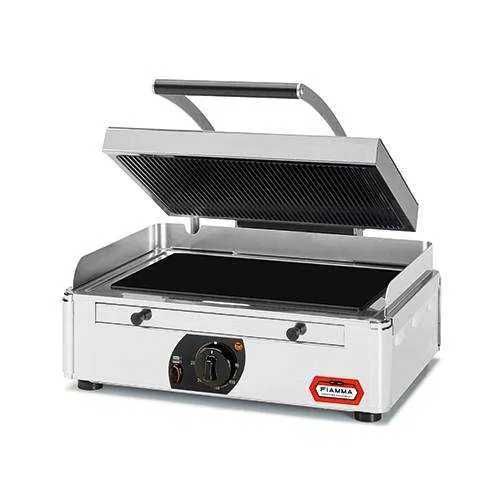 Tostadeira Vitrocerâmica - Tampa Ranhurada + Base Lisa FIAMMA - NOVA