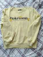 Żółta bluza z pokemonami, pokemon, R. XS, House Brand, 20 zł