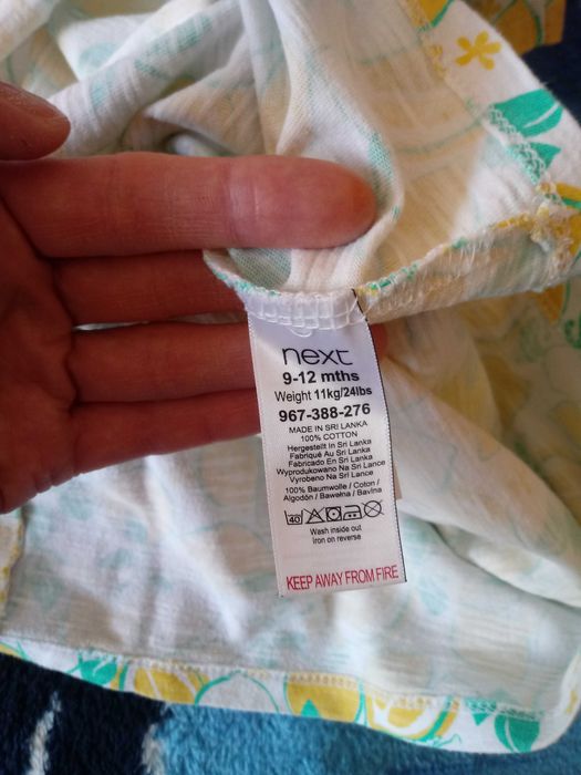 Rampers i sukieneczka 80