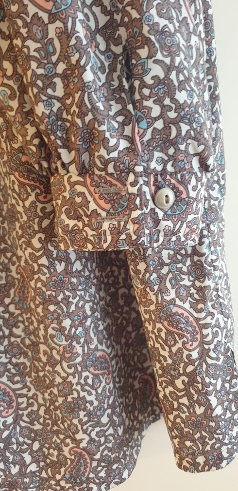 Dereta London L XL bluzka damska jak jedwab