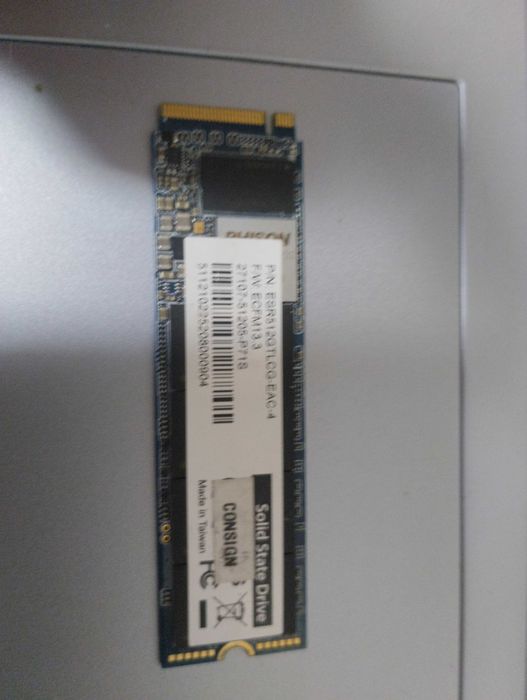 NVME M2 SSD 512 Gb новый