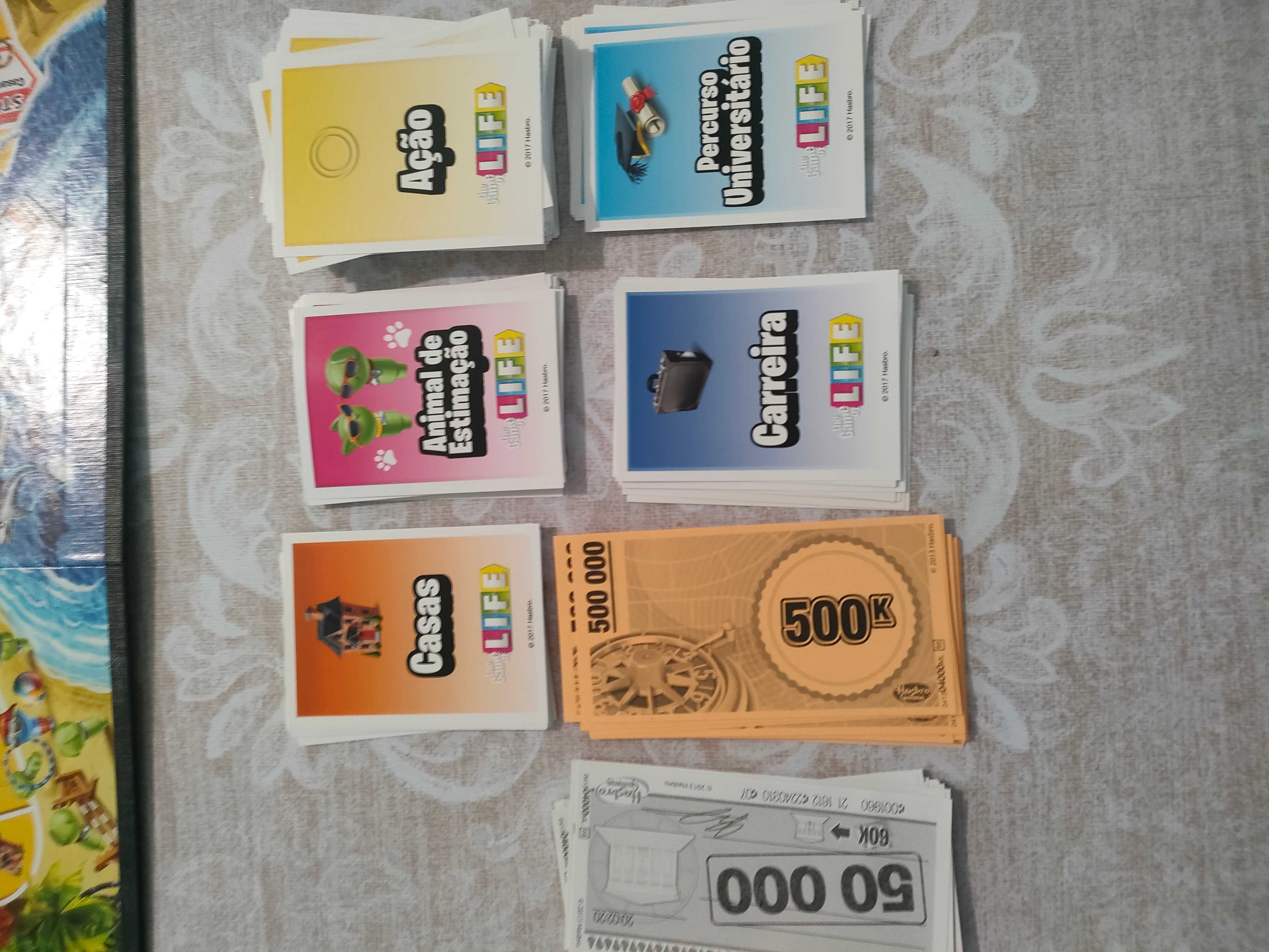 Jogo de tabuleiro. O Jogo da Vida.