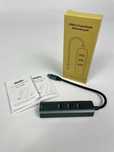 Hub Lan Ethernet RJ45 Gigabit 1000mb USB-C 3.0