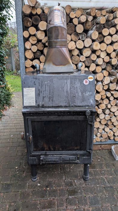 sprzedam kominek z płaszczem wodnym  + sterownik