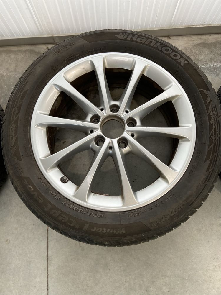 4 jantes  mercedes com pneus Raio 17