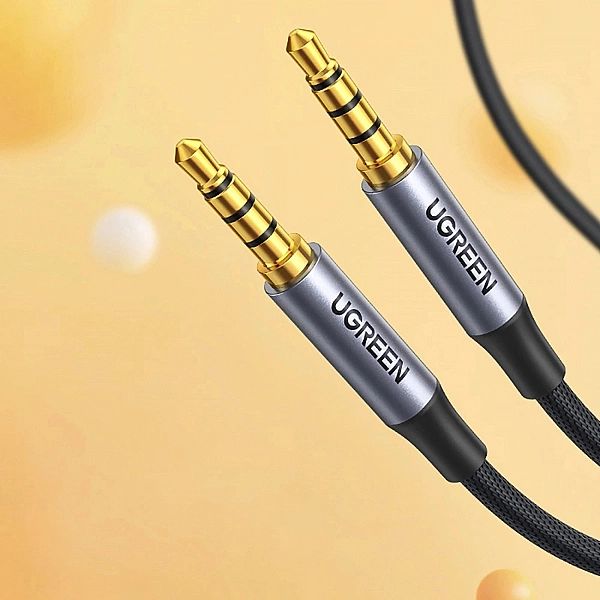 Kabel Ugreen AV183, 10648 mini jack 3.5mm / mini jack 3.5mm 1m - szary