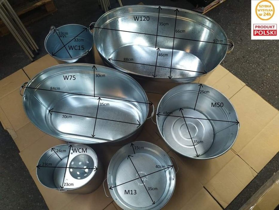 Metalowe wiadro mopa z sitkiem PRODUKT POLSKI ! WIADRO MOPA retro