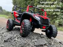 Buggy A032 2os. 800W 4x4 24V Auto na akumulator ATV Pojazd samochód